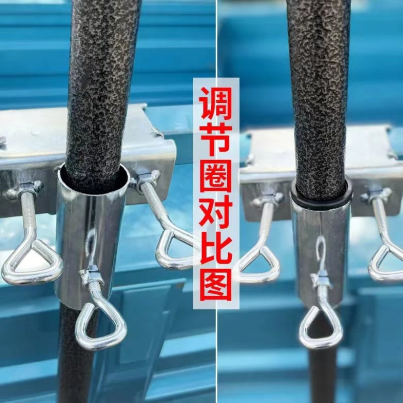 小型货运车辆伞具紧固托架折叠底座户外市集摆摊遮阳伞具固定件