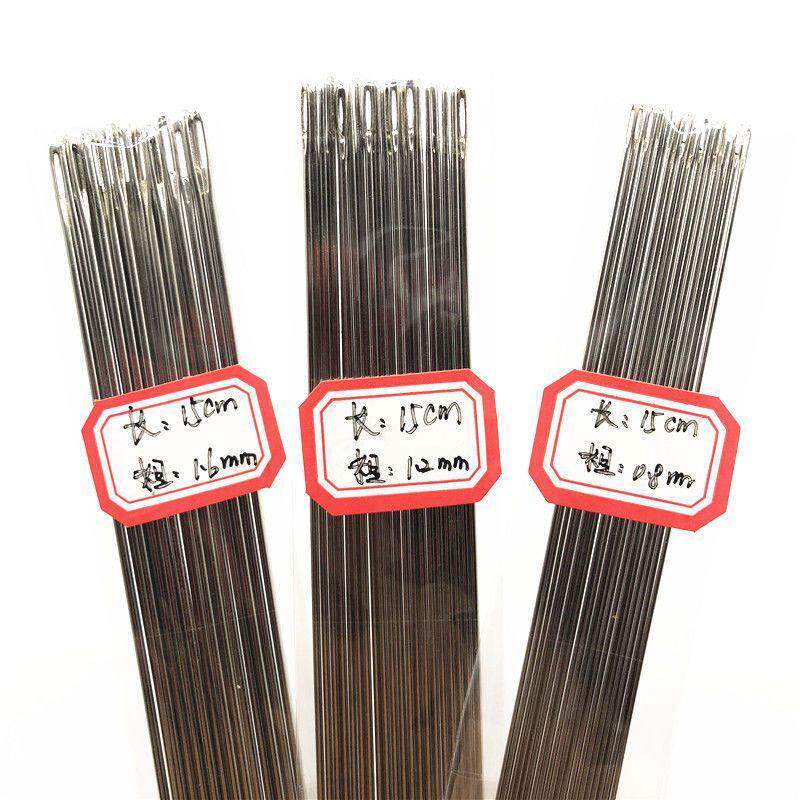 穿珍珠专用线和针大号钢针串珠针 装订针加长针大孔手缝针打包针
