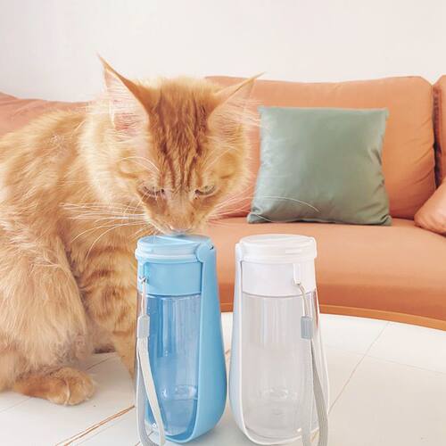 户外遛狗便携可折叠狗狗水杯随行水壶饮水器宠物外出用品