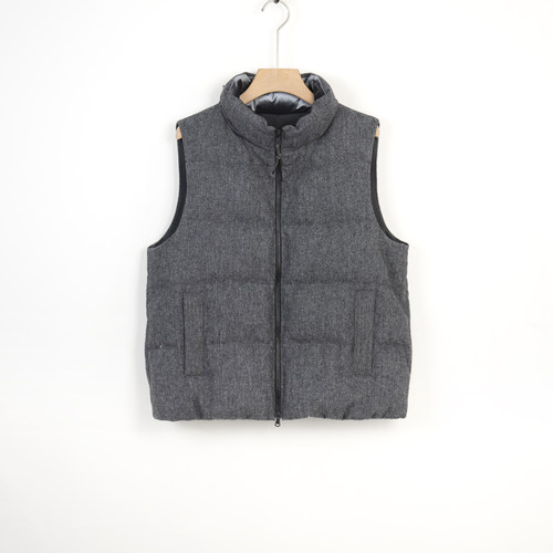 华人杰【新国标90绒】新款鹅绒背心马夹轻薄百搭白鹅绒羽绒马甲