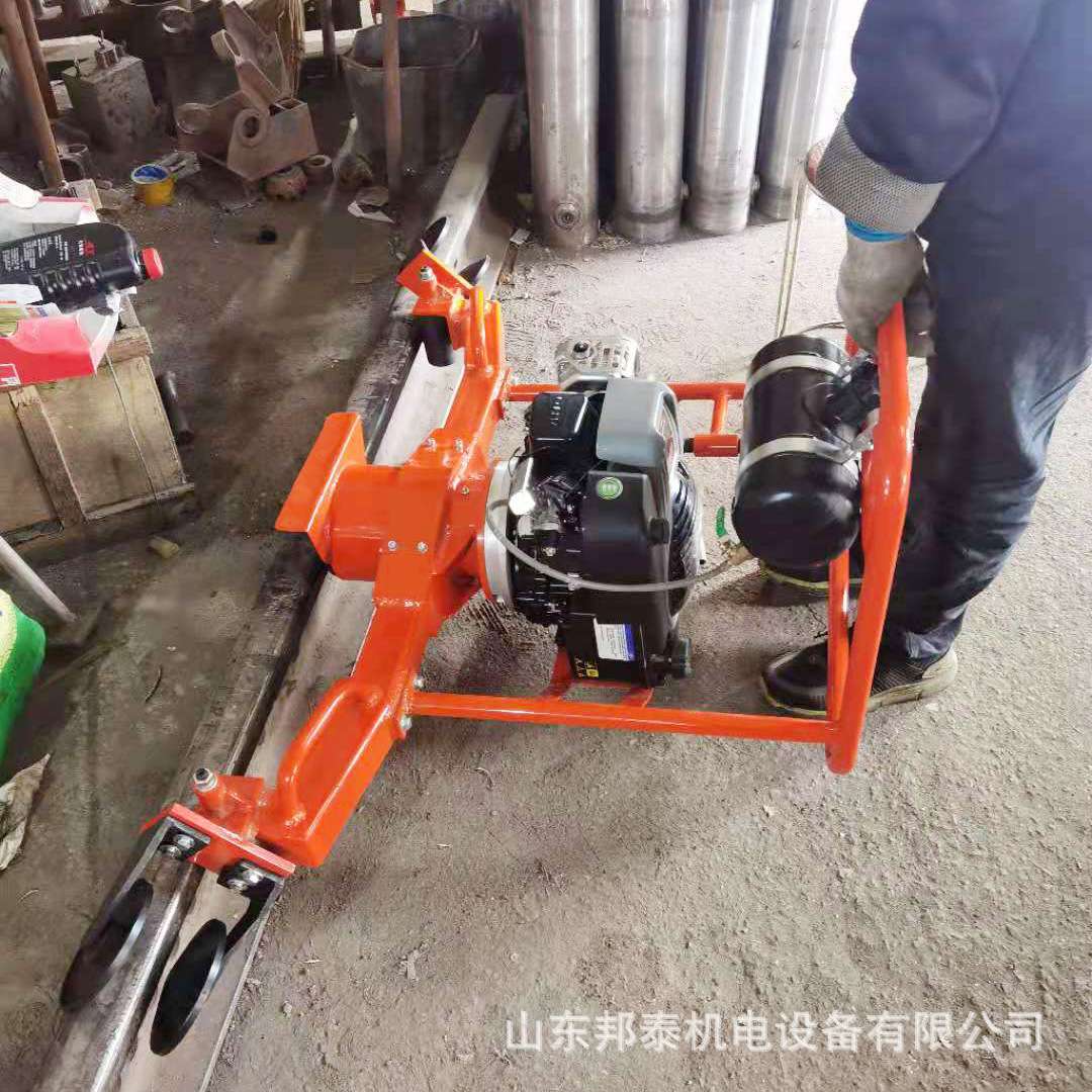 FMG-4.4型内燃仿型磨轨机 手扶式铁路顶面打磨器 工务养护磨道机