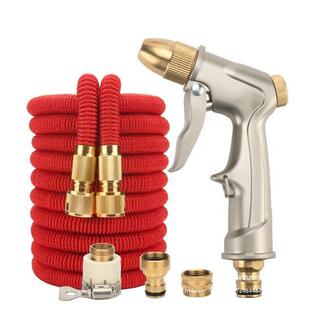 高压伸缩水管家用洗车水管水枪花园软管花园清洁浇花喷头水抢直销