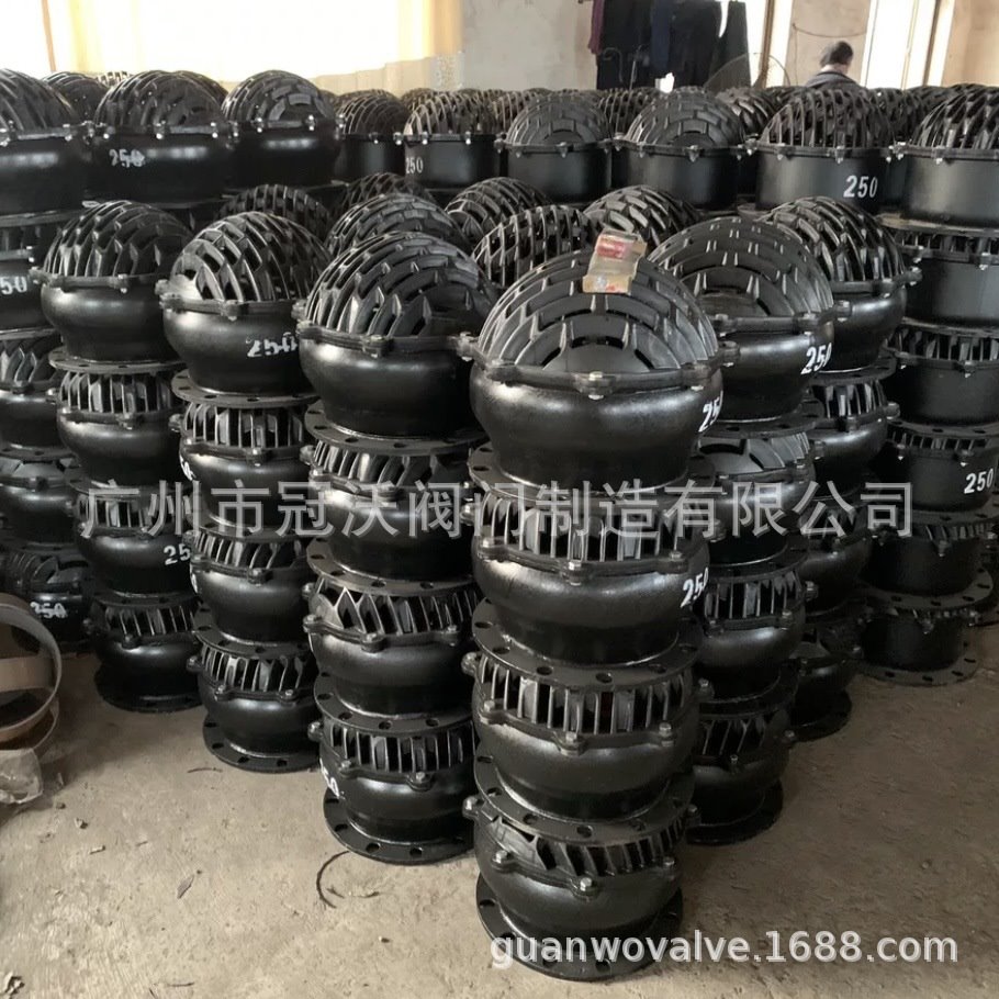 PVC底阀水泵止回阀 花篮头塑料水管抽水鱼缸止逆阀UPVC化工管配件