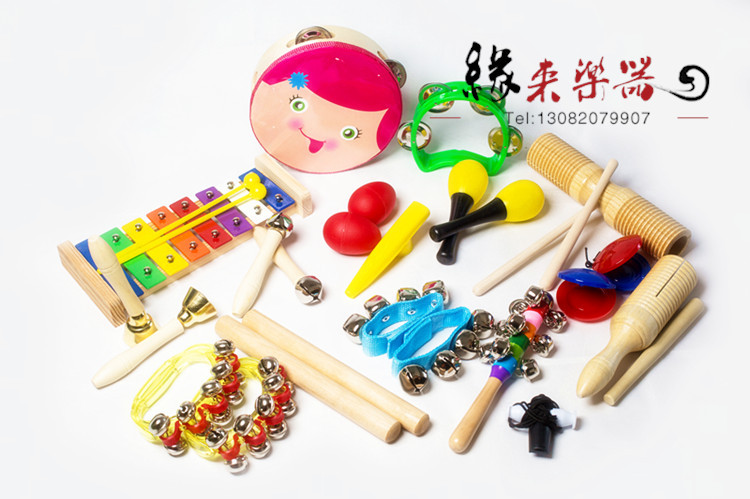 奥尔夫乐器组合套装 幼儿园音乐教具 儿童打击乐器