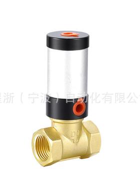 2.5英寸流体气控阀气控水用管阀Q22HD-65气动截止阀