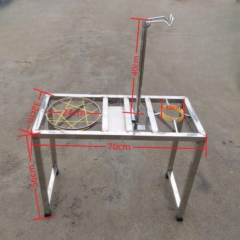 剧团不锈钢架子铜锣铜器折叠面条锣鼓新款支架一打伴奏演出