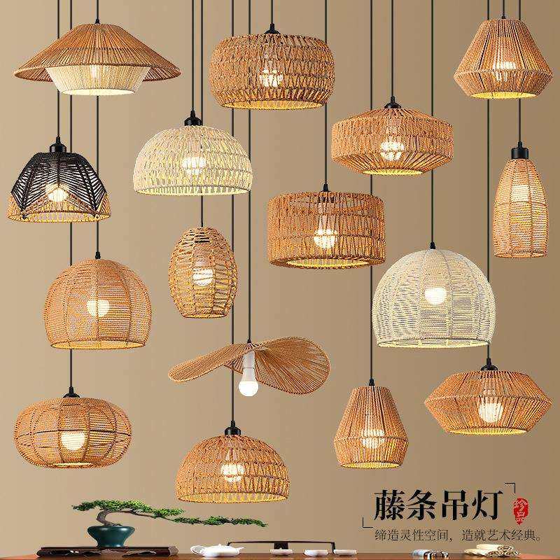 麻绳复古吊灯工业风铁艺餐厅酒吧服装烧烤店复古装饰店铺商用灯具,电子元器件市场,集成电路（IC）,淘宝优惠券,粉丝福利购,淘宝优惠卷