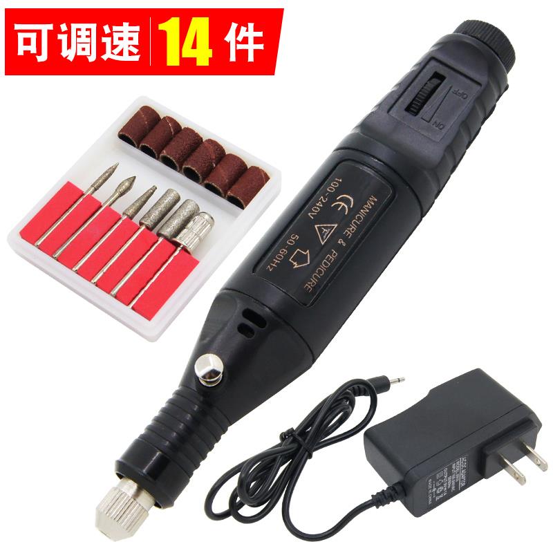 新品鹿仙子电磨机小型手持v迷你玉石电动打磨雕刻多功能抛光