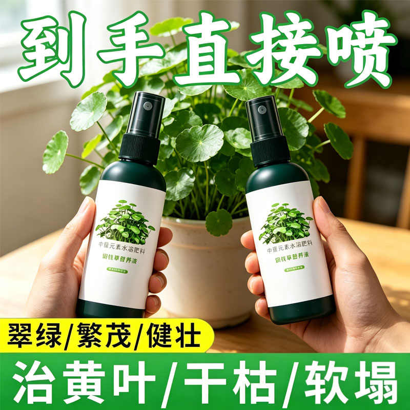 铜钱草专用营养液免稀释促发芽