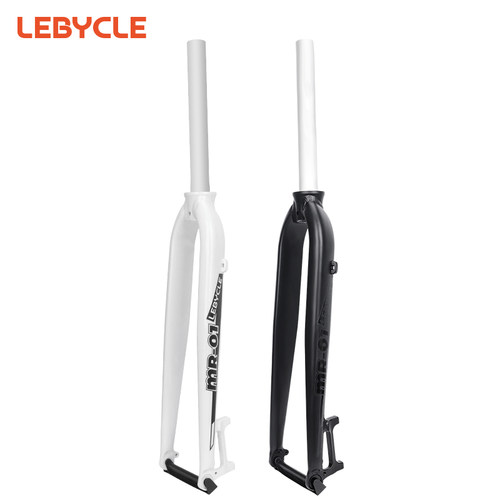 乐百客 山地自行车前叉26寸27.5 29通用山马硬叉改装铝合金配件