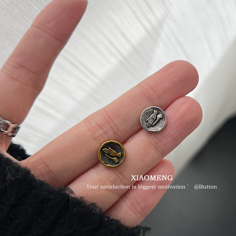 晓梦复古金属钮扣 针织开衫毛衣纽扣衬衫雪纺扣子古铜色手掌小扣,纺织面料/辅料/配套,服装纽扣,淘宝优惠券,粉丝福利购,淘宝优惠卷