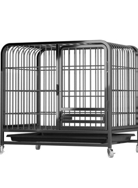 折叠宠物笼子中大型犬金毛泰迪狗笼小型犬专O用带厕所家用柯基室