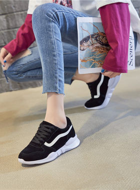 秋季小码女鞋31 32 33q 34运动鞋内增高小码鞋33 34 6-8公分网布