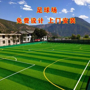 绿草地垫草坪地毯人造户外假草坪D塑料幼儿园足球场草皮地点垫