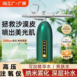 注氧仪家用补水仪纳米喷雾器美容仪导入仪美容院注氧仪器美容补水