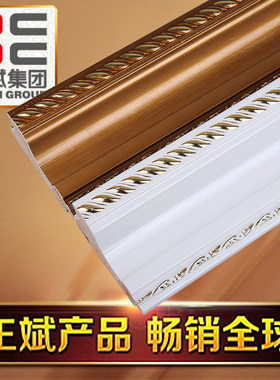 王斌喷涂线条 4-6mCM金色 表框条 木线条 镜框线条  电视背景墙41