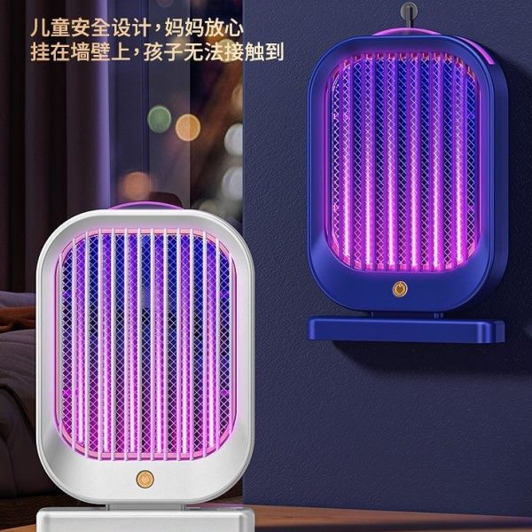 宿舍驱蚊神器USB新款灭蚊灯电挂壁母电击蚊诱杀静音卧室