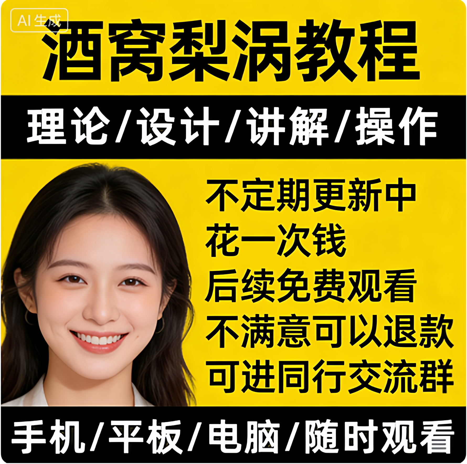 酒窝视频教程梨涡酒窝埋线成型教学参考