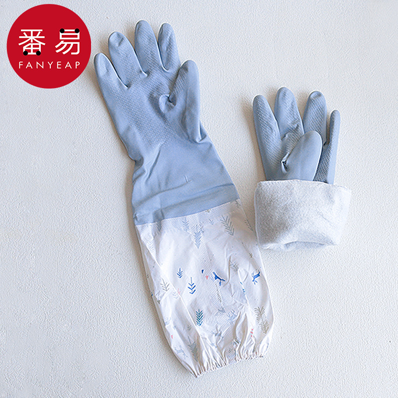 手套/洗碗AE1S242-加厚手套耐磨洗碗洗菜手套家务清洁工具
