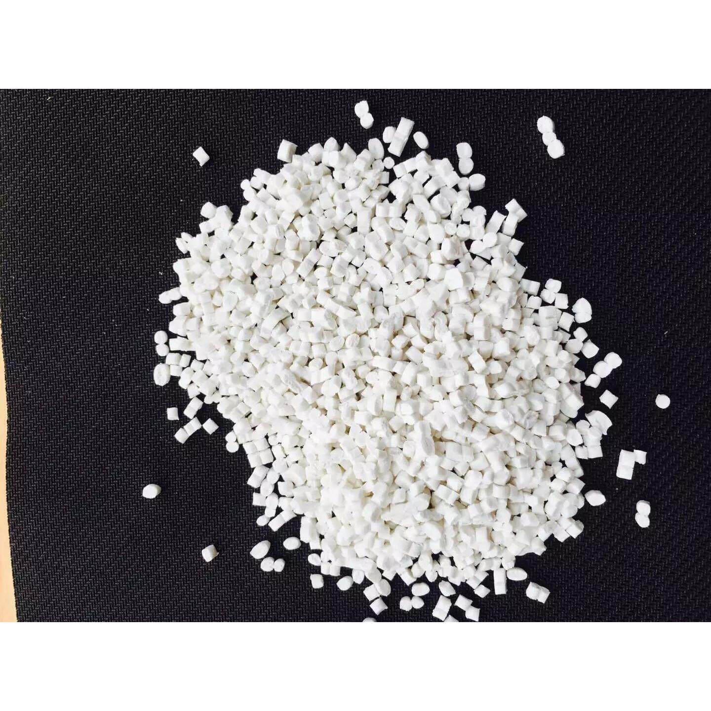 厂家现货供应大量pppe无纺布复合白色再生颗粒塑料粒子