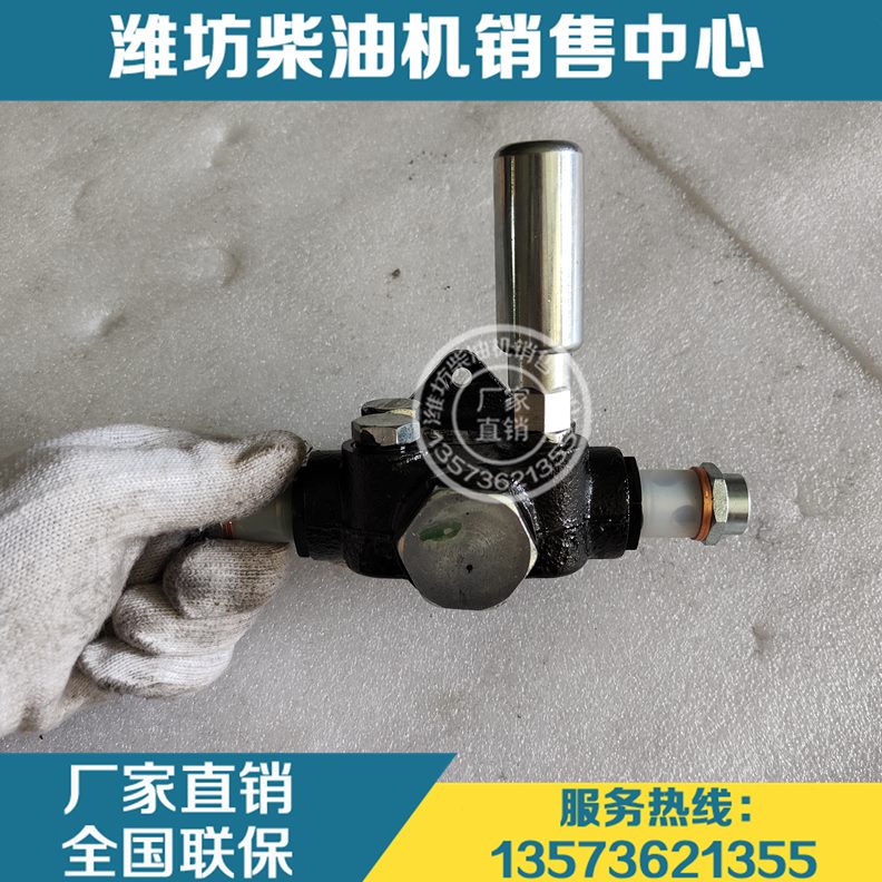 70潍坊输6061170柴油发动机8压柴油泵手泵潍柴船用油泵油泵61手