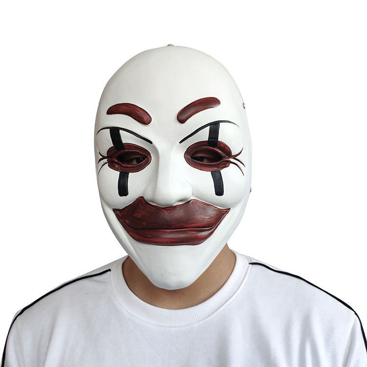我是谁面具万圣节角色表演派对脸谱树脂面罩影视装扮道具Who Am I