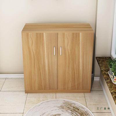 定制储物柜带门防晒飘窗柜地柜收纳柜简约现代阳台柜子上开门组