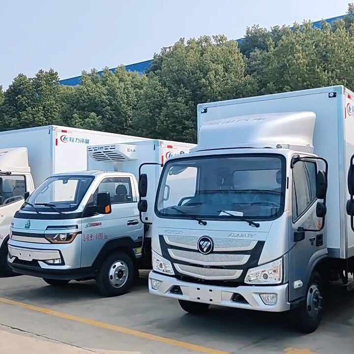 五菱荣光冷藏车3.3米小型低温制冷保鲜瓜果蔬菜市区配送冷链车