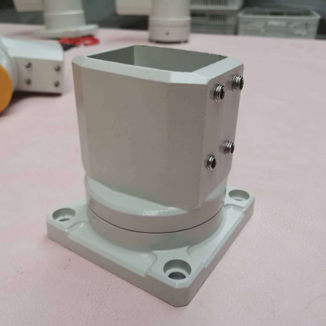 机床悬吊臂顶座  压铸铝合金悬臂配件可旋转顶座底座墙座