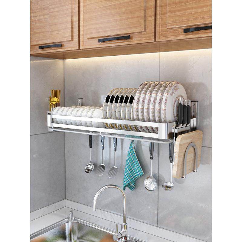 水槽置物架不锈钢304沥水碗架厨房壁挂式放碗筷洗碗池碗碟收纳,机械设备,其他机械设备,淘宝优惠券,粉丝福利购,淘宝优惠卷