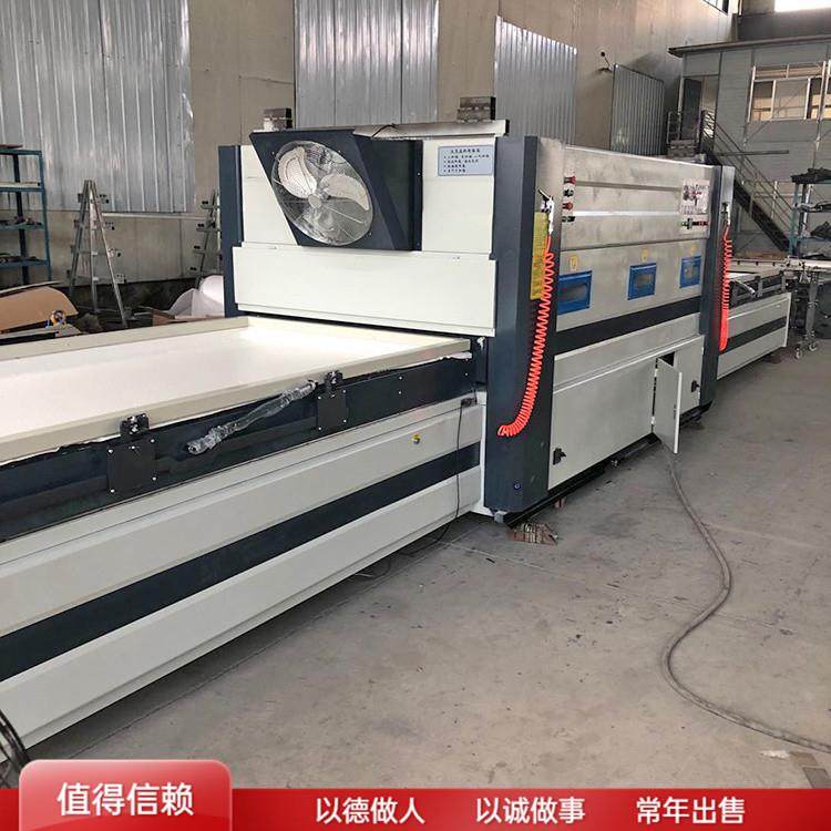 自动门板压膜机双工位底加温真空覆膜机免漆门吸塑木工吸塑机