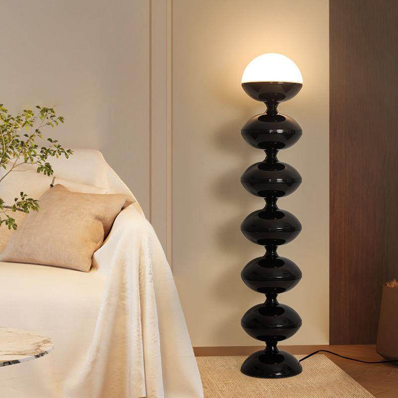 北欧中古奶油风艺术葫芦落地灯网红简约客厅卧室沙发旁墙角灯