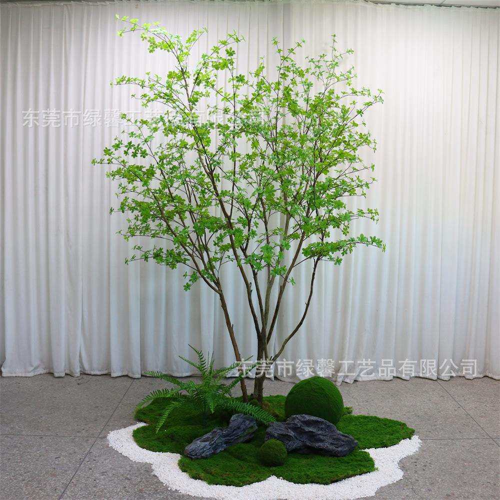 直销仿真吊钟树景观室内外橱窗装饰马醉木大型绿植造景组合
