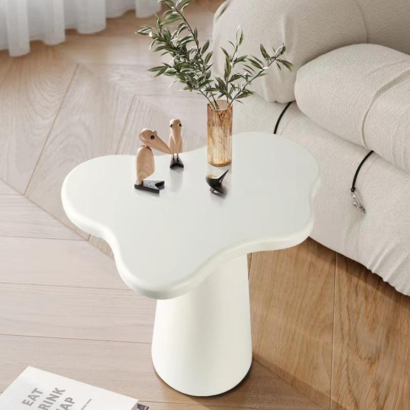 DDSKB046小云朵茶几云朵角几奶油色边几客厅沙发边桌阳台小圆桌床