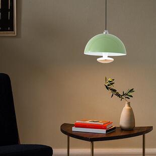 手扫感应床头吊灯现代简约奶油风卧室小吊灯可调节升降吧台餐厅灯