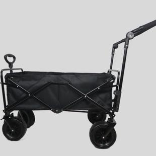 户外越野露营车野营车可折叠式四轮小推车桌板野餐小拖车营地车