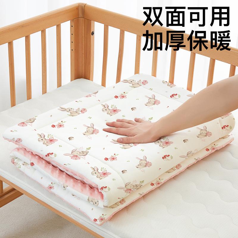 幼儿园床垫褥子50×130宝宝儿童床午睡纯棉软垫婴儿床褥垫子卡通