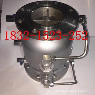 304 16PDN100150200 316L不锈钢法兰低阻力倒流器LHS743X