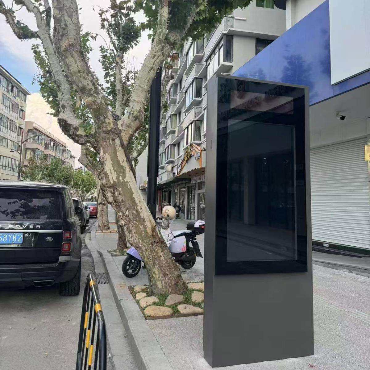 户外广告机防水防雷液晶显示屏室外广告播放一体机智能屏智能播放
