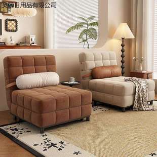 新款折叠沙发床奶油风多功能客厅卧室小户型伸缩两用复古高级出租