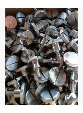 304不锈钢DIN464滚花头台阶螺钉M5*10台阶螺钉螺钉