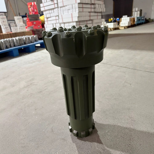 HD85A-216mm潜孔钻头用于矿山水井施工。