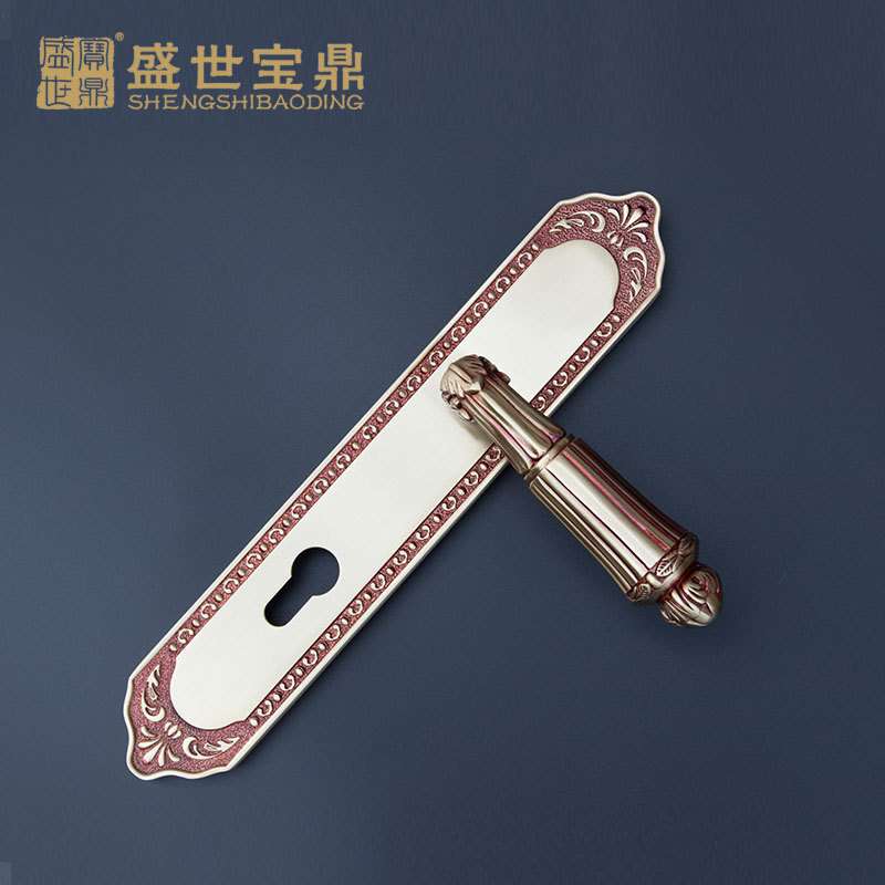 GL520-G20欧洲金卧室房门锁具卫生间门把手通用款铜锁门锁