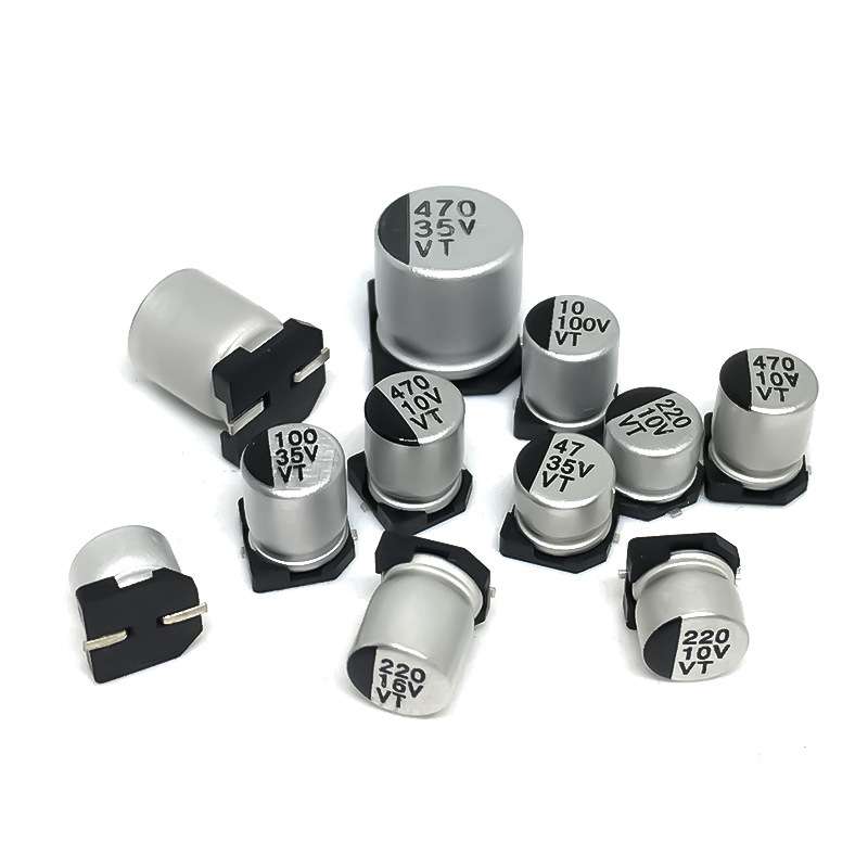100V10UF 6.3*7.7MM贴片电解电容LED驱动开关电源SMD铝壳固态电容