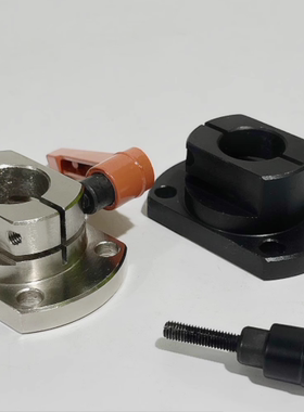 替代米思米MTQDB/MTQDM/10/12/15/20/防转动固定件30度梯形丝杠用