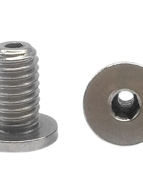 替代米思米CBASG3/4/5/6-6/8/10/12/16/20/25/30通孔型超短头螺丝