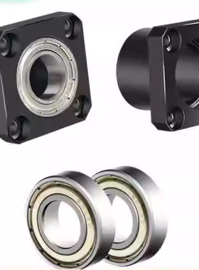 替米思米SBGSC 6806 6906 6006 6206ZZ-50 35 40方法兰轴承座组件