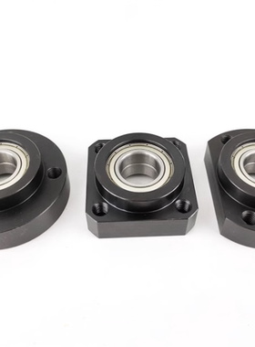 替代米思米SBGRE/SBGSE/SBGCE圆/方/切边法兰 带扣环双轴承座组件