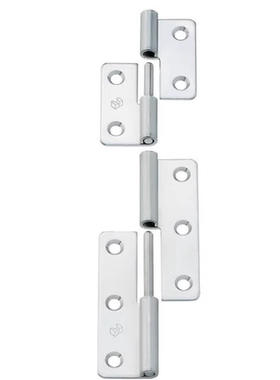 替代米思米SHHPSL/SHHPSR5/6/8/845-2/3/不锈钢拔插蝶形铰链 铰链