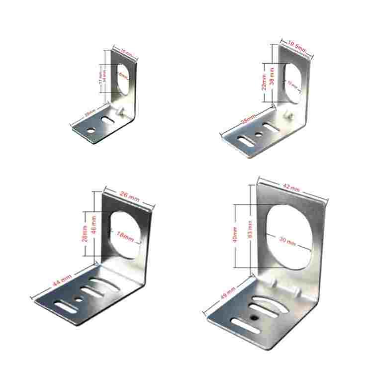 双奕M8 M12 M18 M30 L型 一字型 方型 接近开关 光电开关安装支架